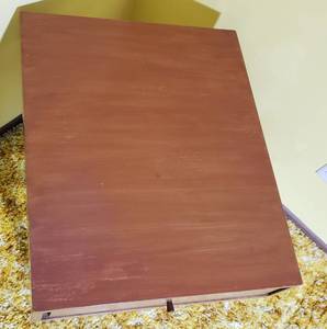 lot 505 image: Mid-Century Single Drawer Nightstand Side Table
