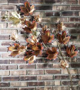 lot 130 image: Metal Fall Leaves Wall Art