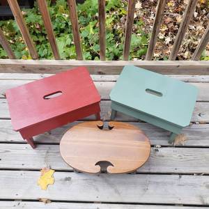 lot 1111 image: Cute Collection of Stepping Stools