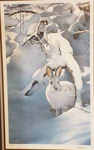 lot 1413 image: Van Gilder Wild Life Print Signed and Numbered