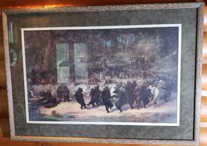 lot 1704 image: Wild Bash Print