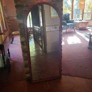lot 1113 image: Five Foot Hall Mirror