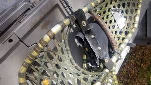lot 1120 image: Goldtone Snow Shoes