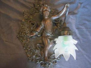 Cherub wall light 16.5Wx12H...
