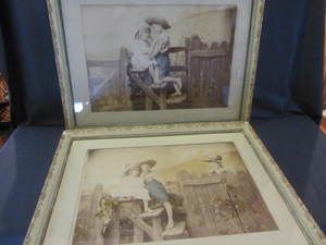 Framed prints Twos Company - repr...