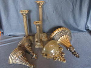 Candle stands 10, 12.5, 15.5, tw...