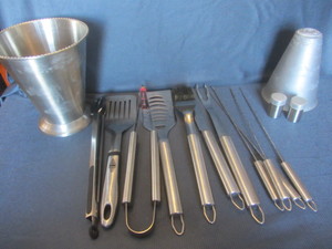 Grilling tools & holder...