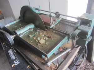 Rock saw, bench top...