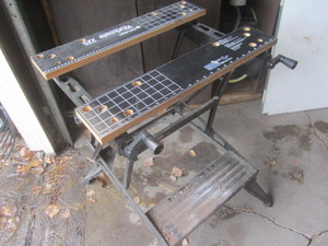 Workmate 225 folding table...