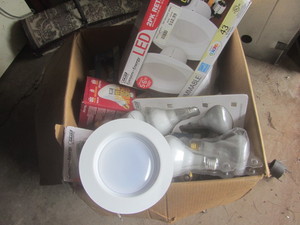 Flood lights & bulbs...