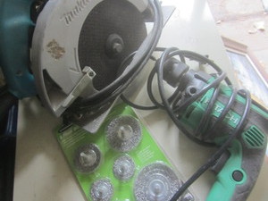 Makita 7-14 circular saw, Hitachi ...