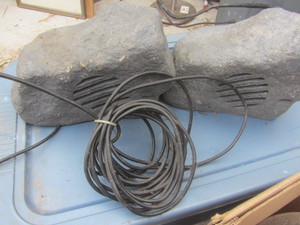 Rock speakers, pair...