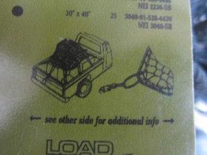 Cargo restraint net, 80x84...
