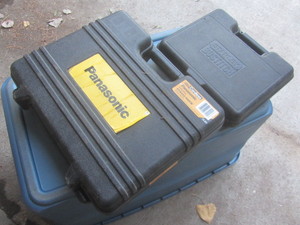 Bostitch air nailer, Panasonic 18V ...