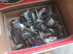 Dolly wheels, assorted sizes ...