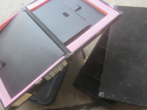 Hard cases, 18x23x6 and 35x14x...