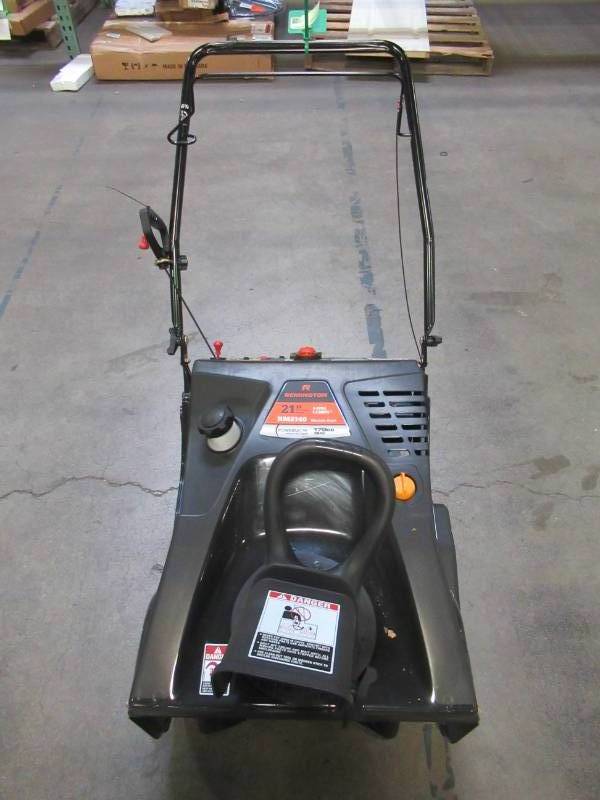 Yard Machines 21 Single-Stage Gas Powered Snow Blower with 123cc Powermore  Engine