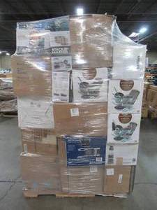 lot 115 image: WHOLESALE MIXED PALLET OF MISCELLANEOUS SMALL KITCHEN APPLIANCES AND COOKWARE
