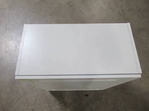 lot 140 image: Hampton Bay Benton Assembled 24x30x12.5 in. Wall Cabinet in White BT2430W-WH