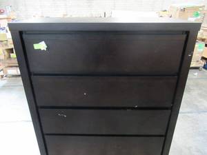 lot 207 image: Progressive Furniture Athena 5-Drawer Dark Chocolate Chest P109-14