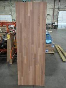 lot 606 image: Butcher Block Counter Top 74 x 25 12 x 1 12   Some slight dings, edge ware and scratches