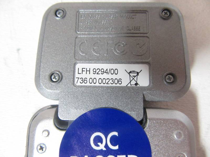 Pair of Phillips Voice command Bar Code scanners LFH 9600
