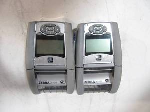 Lot of 2 Zebra QLn220 wireless label printers