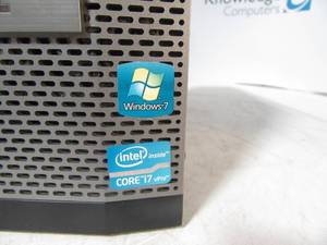 Dell OptiPlex 9010&nbspINTEL(R) CORE(TM) I7-3770 CPU  3.40GHZ&nbsp 8GB RAM 500GB HD