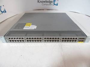 Cisco Nexus N2K-C2248TP-E-1GE 48 Port Gigabit Switch w4 SFP Dual AC pwr