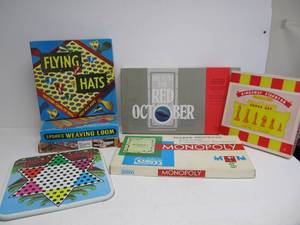 lot 65 image: Group of Vintage Board Games