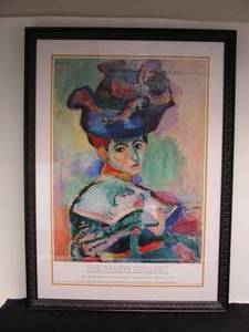 lot 72 image: Large Ornately Framed MATISSE Exhibition Poster