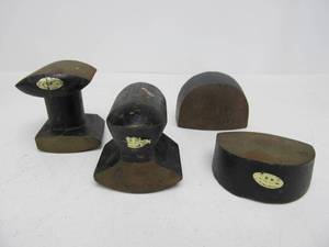 lot 88 image: Group of Heavy Duty Auto Body Dolly Dent Fixing Iron Tools