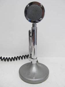 lot 43 image: Vintage American Electronics Chrome Microphone