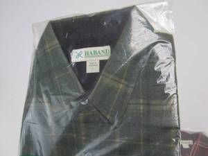 lot 59 image: Lot of 3 Brand New Mens Long Sleeve Flannel Shirts - Size L
