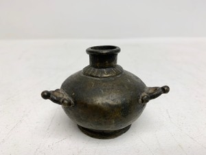 lot 47 image: Early Antique Small Bronze Vessel
