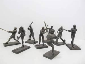 lot 114 image: Collection of MN TWINS Bobble Dobbles Pepsi National Hall of Fame Statues