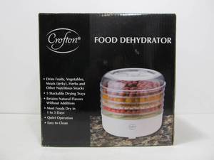 lot 124 image: Brand New Crofton Food Dehydrator 