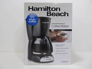 lot 126 image: Brand New Hamilton Beach 12-Cup Coffee Maker