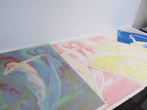 lot 155 image: Vintage 1930s Pre-Production Deco Pinup Prints