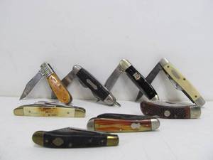 lot 180 image: Great Lot of Vintage Folding Pocket Knives