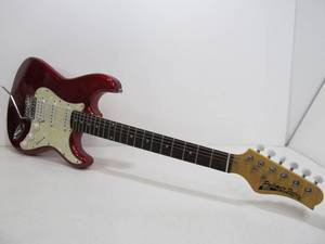 lot 184 image: Palmer Deluxe Elite Electric Guitar - Red