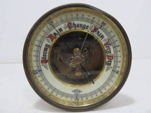 lot 199 image: Vintage German Brass Atco Barometer