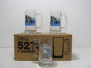 lot 237 image: Full Case of 12 Vintage SCHMIDT Beer Mugs