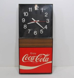 lot 285 image: Vintage COCA COLA Advertising Clock