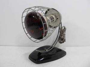 lot 286 image: Signed Vintage Deco VIKING Heat Lamp