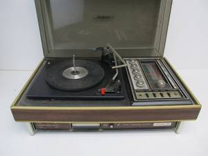 lot 297 image: Vintage MORSEGarrard Turntable Stereo w8 Track Player