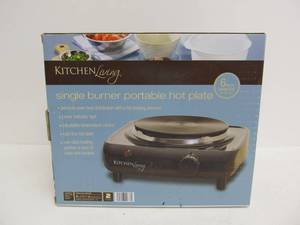 lot 77 image: Brand New Kitchen Living Electric Single Burner