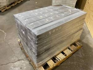 lot 31 image: HOME LEGEND Lot of 25 Cases of-  Wire Brushed Ashor Hickory 38 in. T x 5 in. W x Varying Length Click Lock Eng Hardwood Flooring (19.686 sq. ft.  case).  492 total sq. ft.