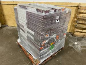 lot 34 image: HOME DECORATORS COLLECTION Lot of 65 Cases of-  Disher Oak 8mm Thick x 8.03 in. Wide x 47.64 in. Length Laminate Flooring (21.26 sq. ft.  case).  1,381 total sq. ft.