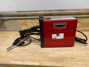 lot 45 image: CENTURY 90 Amp FC90 Flux Core Wire Feed Welder and Gun, 120V